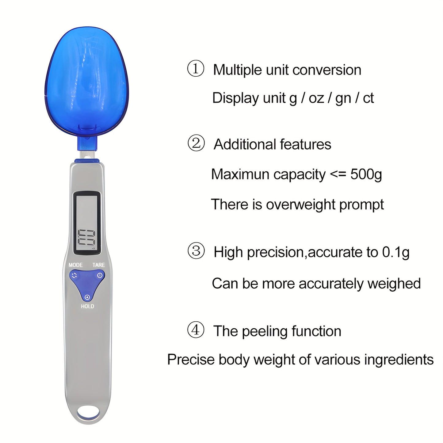 Tripple Digital Measuring Spoon